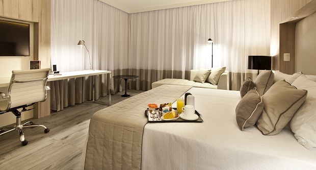 Quarto Deluxe - Radisson Blu Belo Horizonte