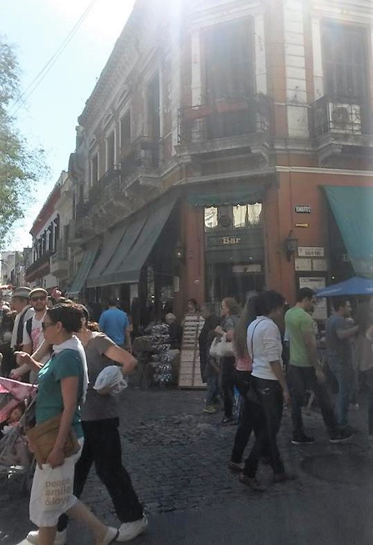 Esquina na Feira de San Telmo - Buenos Aires