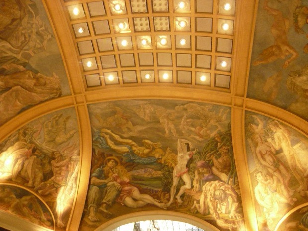 Teto da Galerías Pacifico